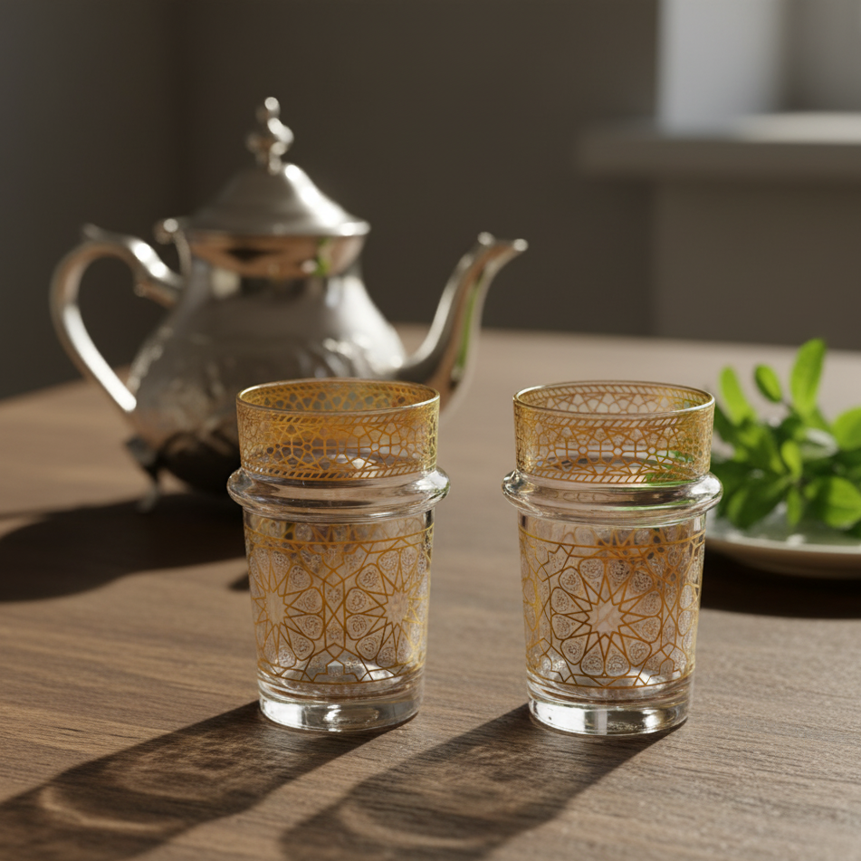 Verres à Thé Marocains