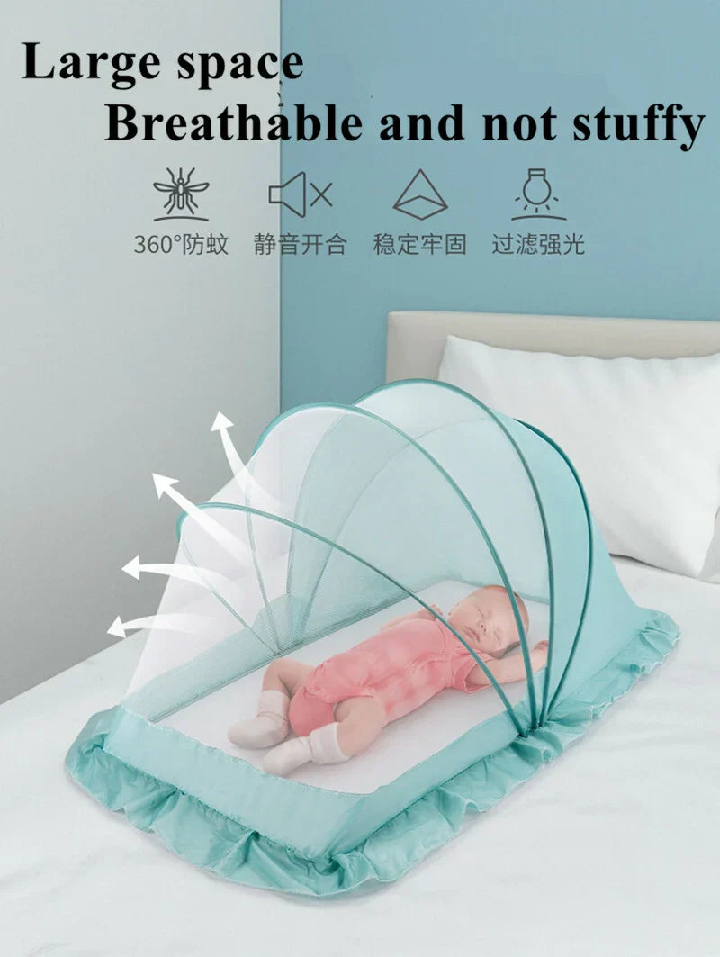 Tente Moustiquaire Pliable pour Bébé – Une Nuit de Sommeil Sereine et Sans Insectes