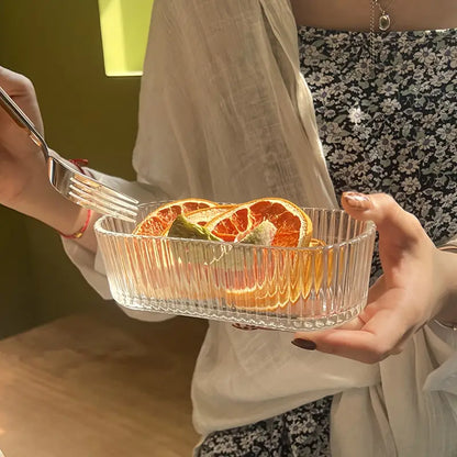 3 Organisateur transparent en verre –  cuisine moderne