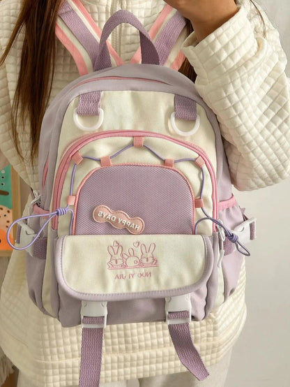 HAPPY DAYS CUTE BUNNY BACKPACK🏷️