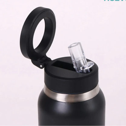 NESTO 💧 Bouteille Isotherme avec Support Téléphone – Acier Inoxydable