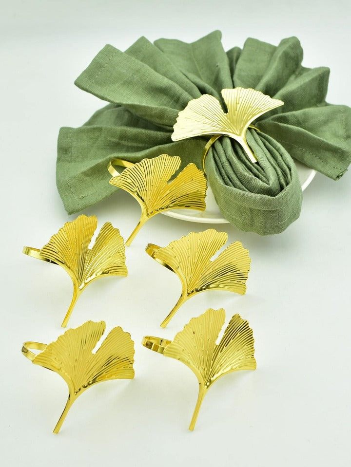 Lot de 6 anneaux de serviette en  mariage, et décoration de table à manger