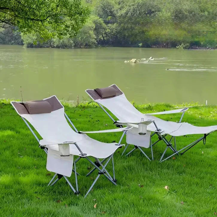 Chaise Pliante de Camping – Confort et Dossier Réglable✨