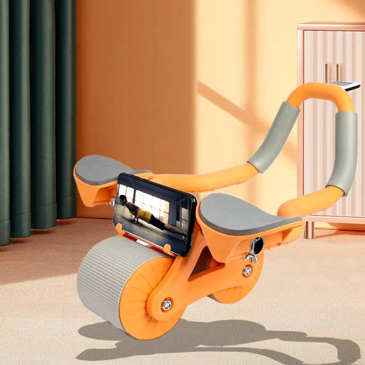 Roue Abdominale à Rebond Automatique – Entraînement Abdos