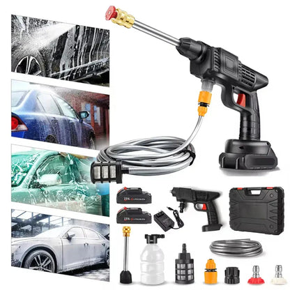 Pistolet à Eau Portable avec Double Batterie au Lithium 🌊🔋