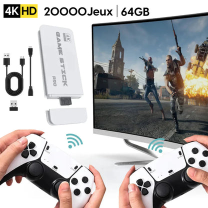 NESTO 🎮Console Rétro HDMI 4K avec 20 000 Jeux Intégrés