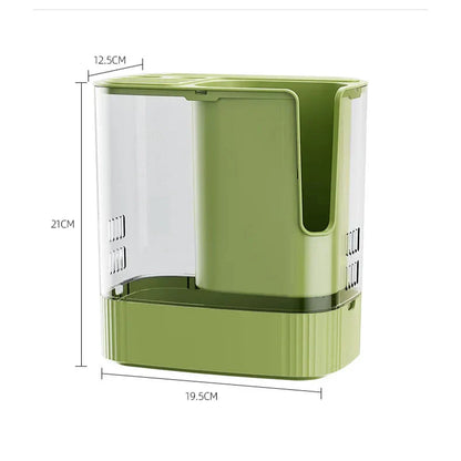 Porte-Couteau Rotatif Multifonctionnel Cuisine 🔪