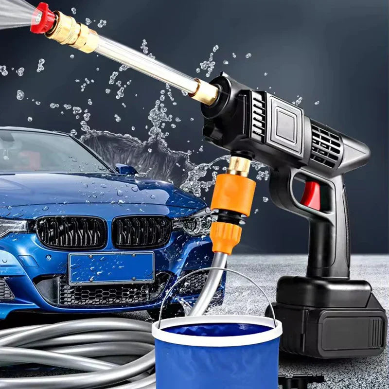 Pistolet à Eau Portable avec Double Batterie au Lithium 🌊🔋