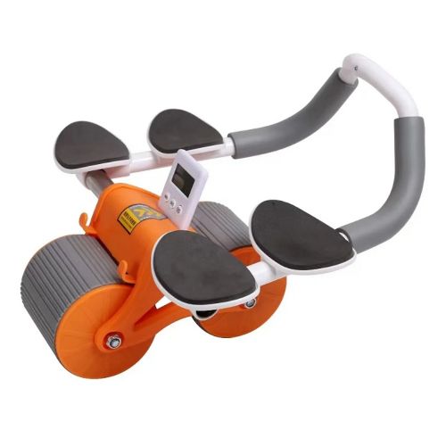 Roue abdominale 2 en 1 avec support de coudes