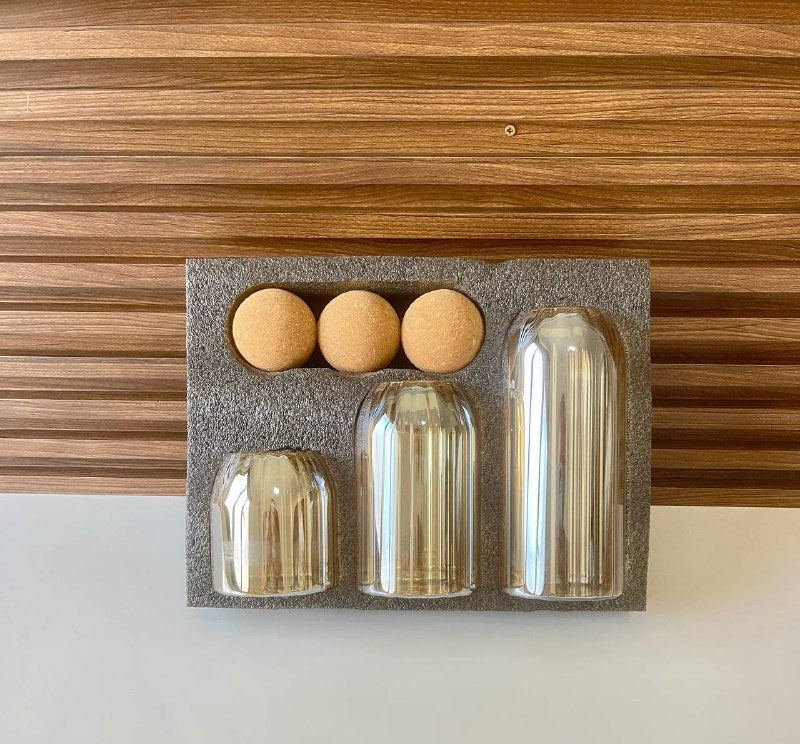 Boule en Verre FIG avec Couvercle – Stockage Alimentaire