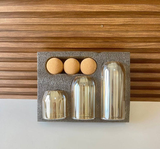 Boule en Verre FIG avec Couvercle – Stockage Alimentaire