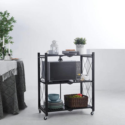 Étagère pliable à 3 niveaux