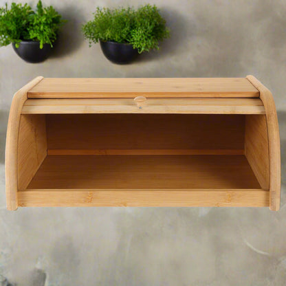 Boîte à Pain en Bois pour un Comptoir Organisé