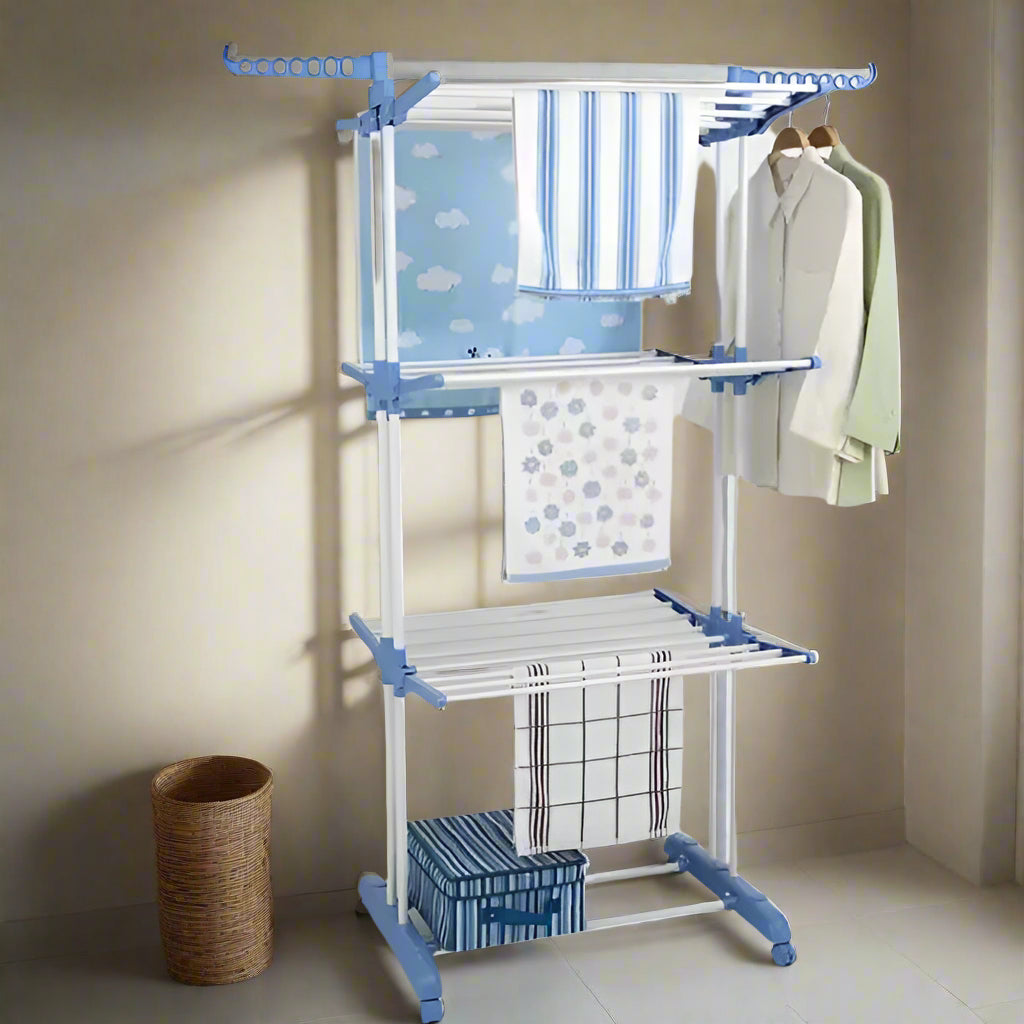 ModerneMall-Sèche-Linge Pliable 3 Niveaux