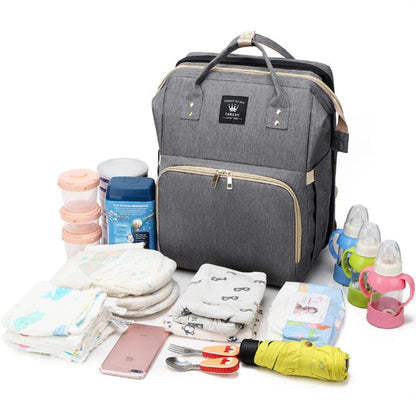 Sac à Dos à Langer Multifonction 3 en 1 avec Table à Langer Intégrée