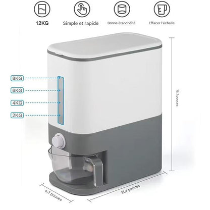 Boîte à Riz Étanche à l'Humidité 🌧️