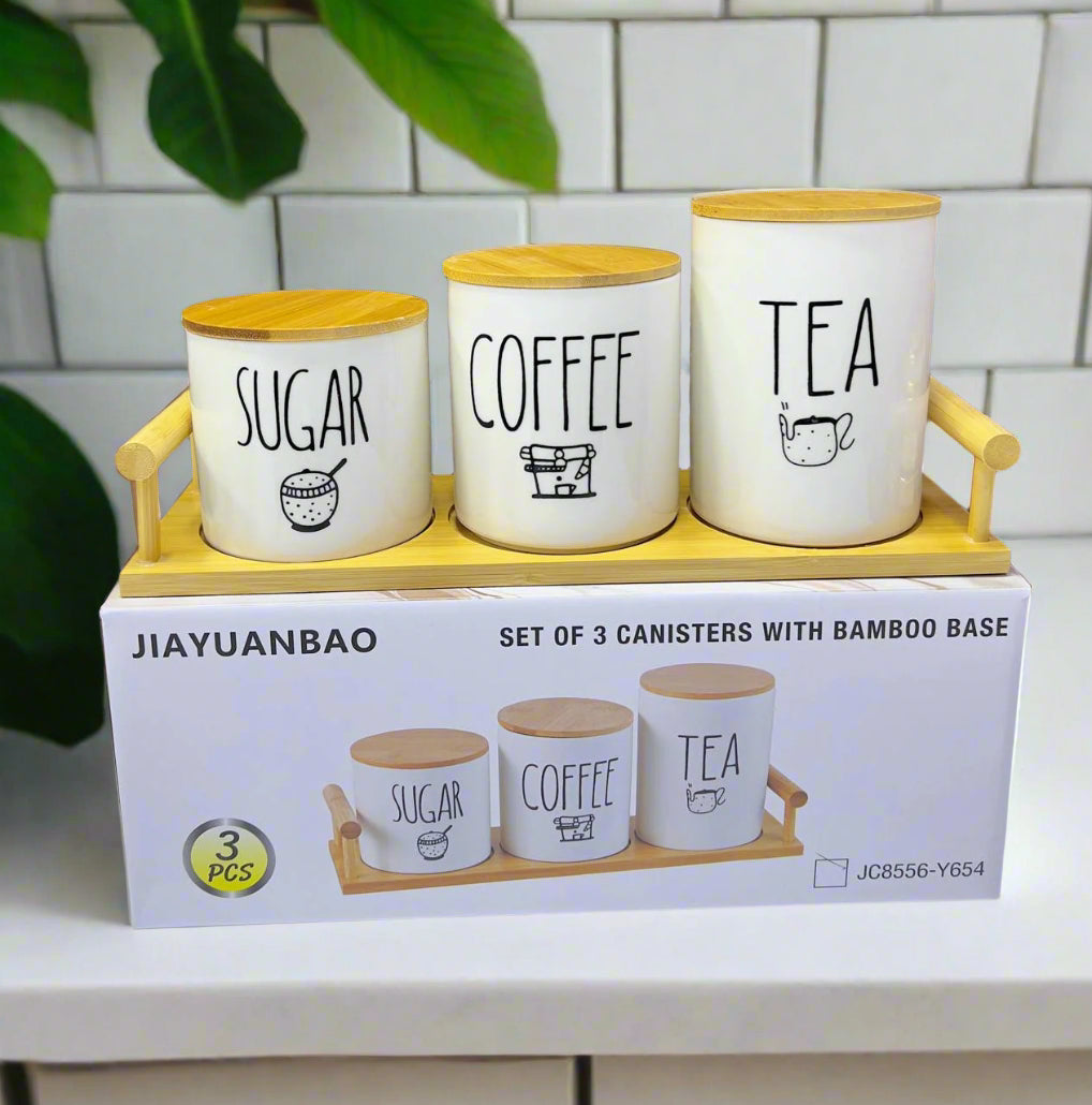 Set de 3 Boîtes de Rangement avec Couvercle