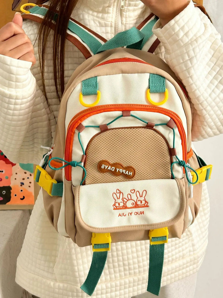 HAPPY DAYS CUTE BUNNY BACKPACK🏷️