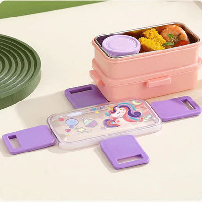 Boîte à lunch en acier inoxydable