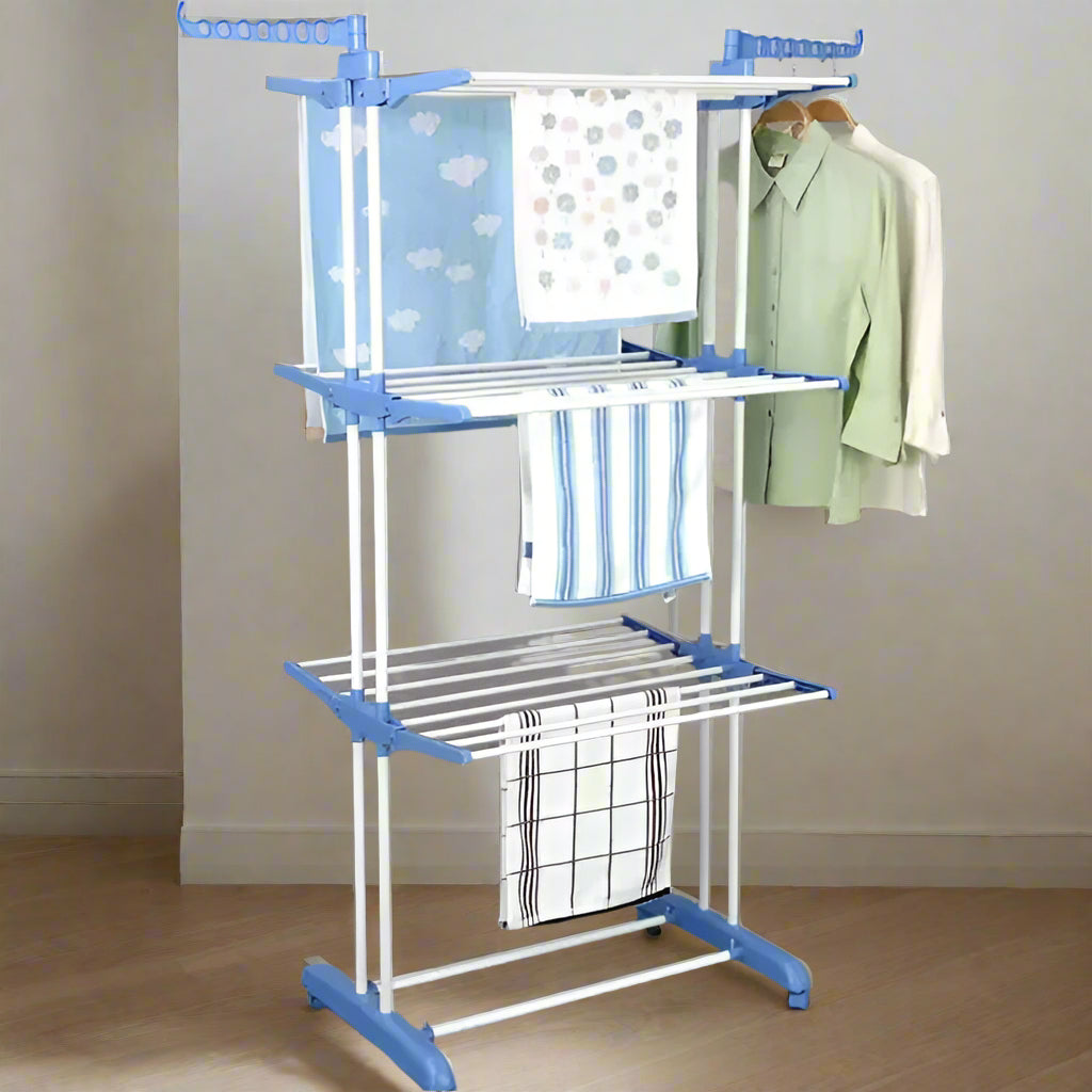 ModerneMall-Sèche-Linge Pliable 3 Niveaux