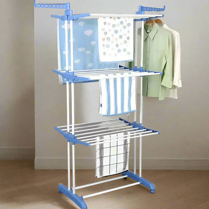 ModerneMall-Sèche-Linge Pliable 3 Niveaux