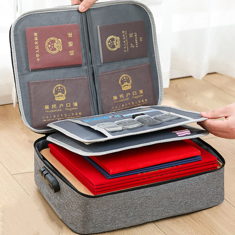 Sac de Fichiers Imperméable à Grande Capacité