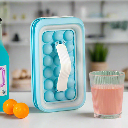 Moule à Glaçons Compact avec Poignée – 2 Piece