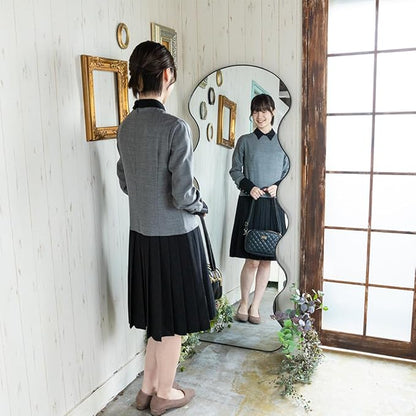 Miroir sur Pied Pleine Longueur 160 x 60 cm –160 x 50 cm – Style Coréen Moderne