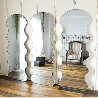 Miroir sur Pied Pleine Longueur 160 x 60 cm –160 x 50 cm – Style Coréen Moderne