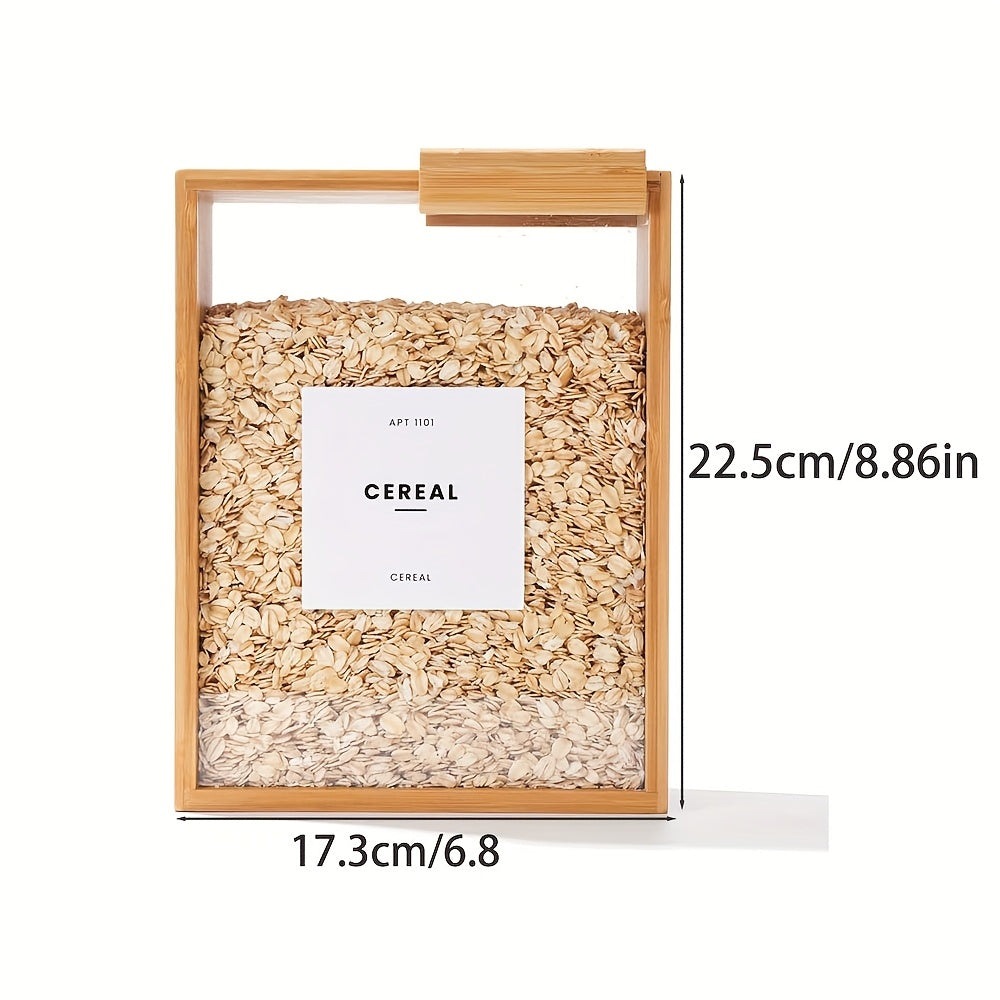 Distributeur de Nourriture en Bambou