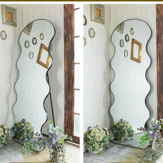 Miroir sur Pied Pleine Longueur 160 x 60 cm –160 x 50 cm – Style Coréen Moderne