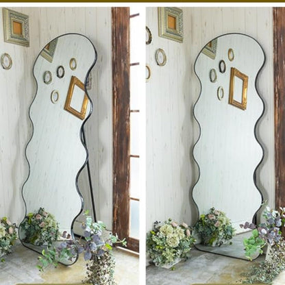 Miroir sur Pied Pleine Longueur 160 x 60 cm –160 x 50 cm – Style Coréen Moderne