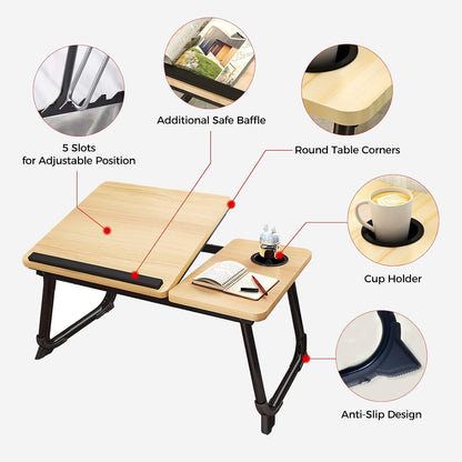 La table pliante multifonction pour lit ou canapé
