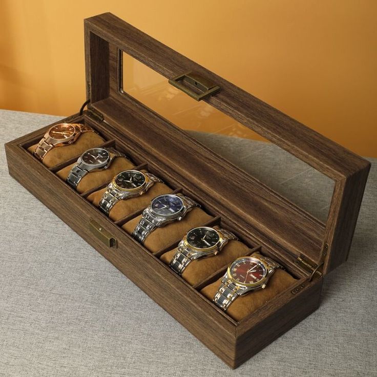 Boîte de Rangement pour Montres de Luxe