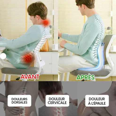 Coussin Lombaire Ergonomique – Soutien Optimal pour un Confort Quotidien🎀