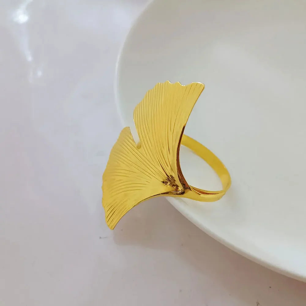 Lot de 6 anneaux de serviette en  mariage, et décoration de table à manger