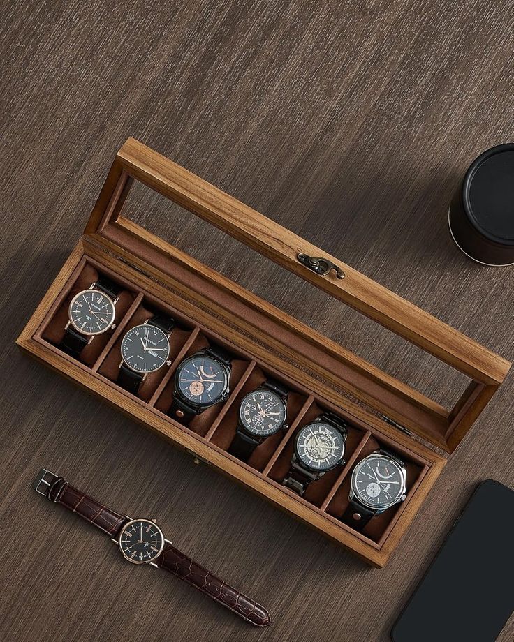 Boîte de Rangement pour Montres de Luxe