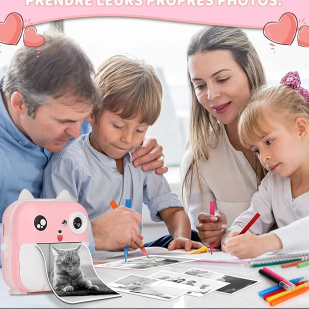 Appareil Photo Instantané pour Enfants – Fun et Créativité🎀