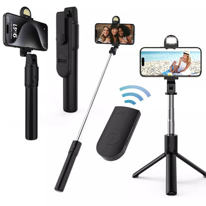 Perche à Selfie pour téléphone portable, avec lumière de remplissage