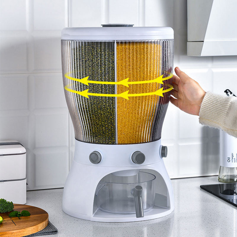 Distributeur de Stockage de Cuisine en Plastique 🌿