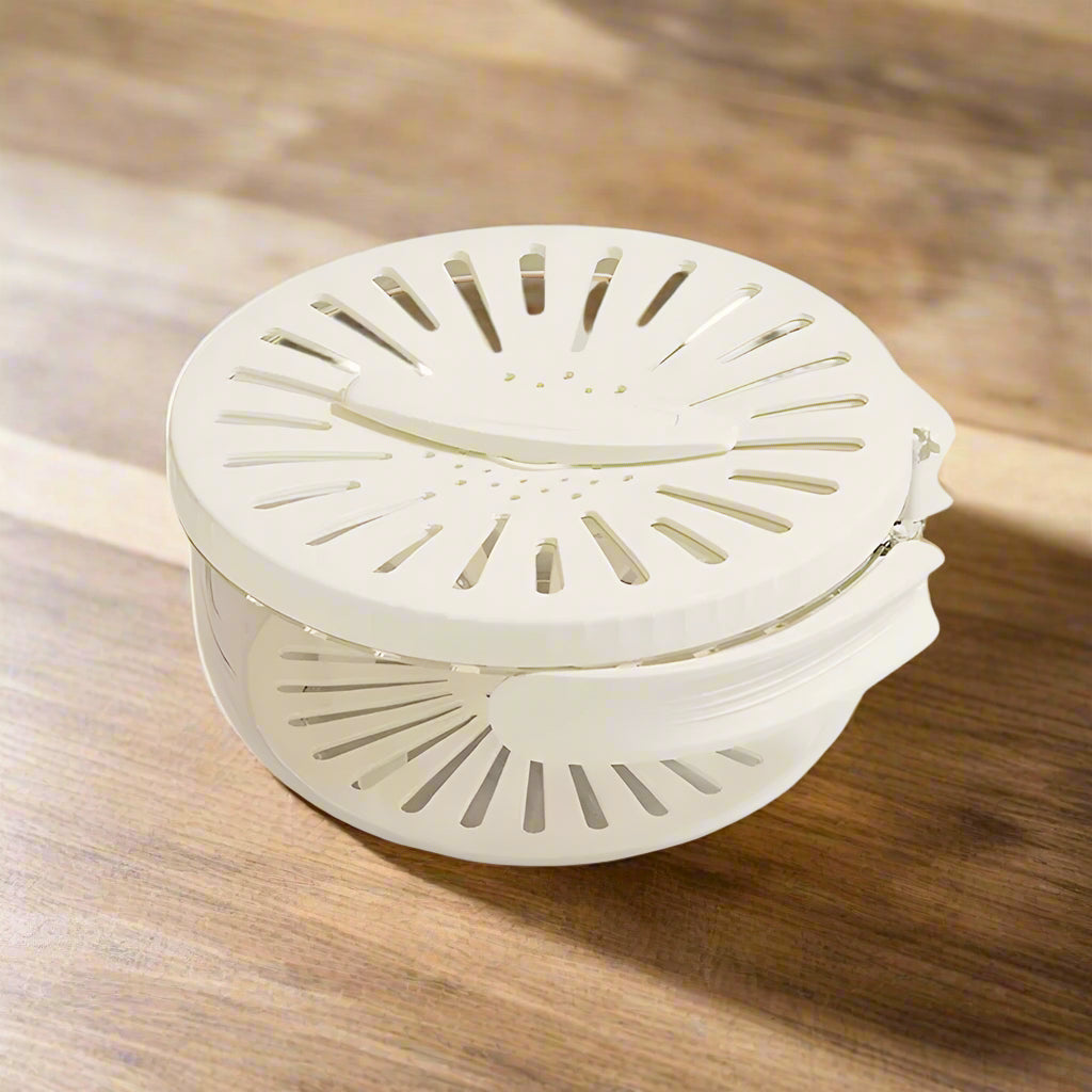 Égouttoir Multifonction avec Couvercle et Poignée Ergonomique