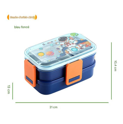 Boîte à lunch en acier inoxydable