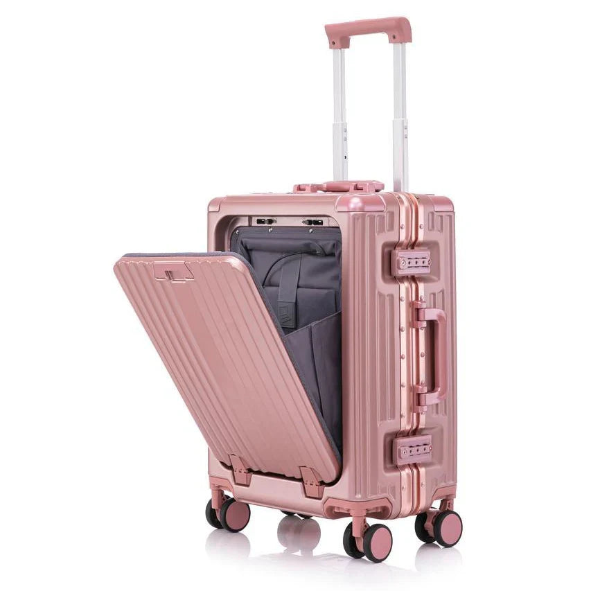 Valise Cabine Multifonction 3-en-1 en Polycarbonate