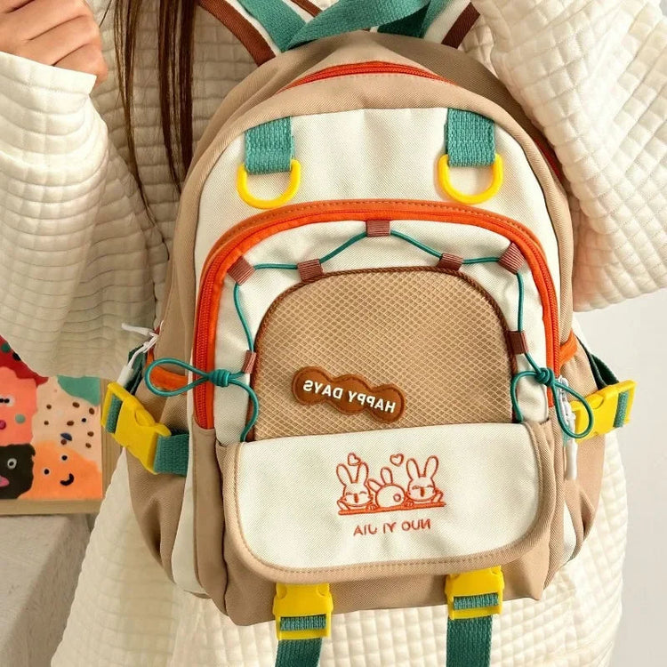 HAPPY DAYS CUTE BUNNY BACKPACK🏷️