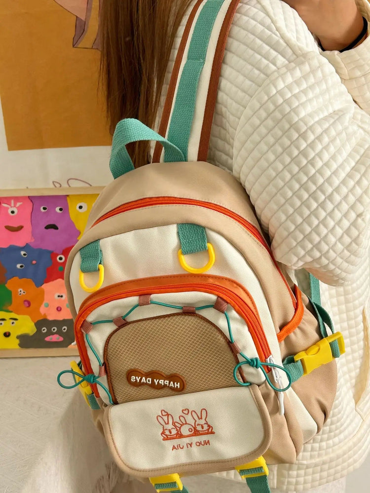 HAPPY DAYS CUTE BUNNY BACKPACK🏷️