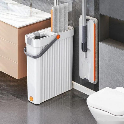 NESTO✨Ensemble de Vadrouille Mains Libres avec Seau à Essorage Automatique