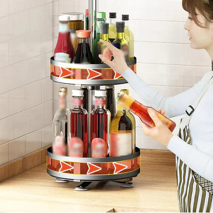 NESTO🌟 Plateau de Rangement Rotatif – Élégance & Praticité