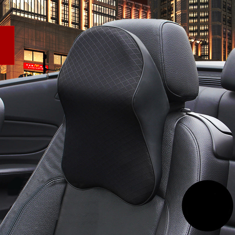 Oreiller de Cou de Voiture 3D en Mousse à Mémoire de Forme - Appui-Tête Réglable pour Voyage