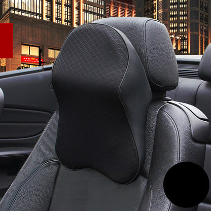 Oreiller de Cou de Voiture 3D en Mousse à Mémoire de Forme - Appui-Tête Réglable pour Voyage