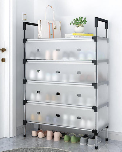 Étagère à chaussures simple à 7 niveaux – Organisateur Pratique et Élé